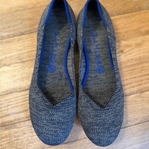 Rothy's Charcoal and Cobalt Loafers